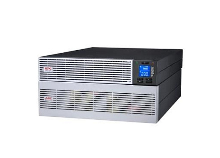 APC Easy UPS On-Line, 6kVA/6kW, Lithium-ion, Rack/Tower 5U, 230V, 1 Hard wire (1P+N+E) outlet APC Easy UPS On-Line, 6kVA/6kW, Lithium-ion, Rack/Tower 5U, 230V, 1 Hard wire (1P+N+E) outlet
