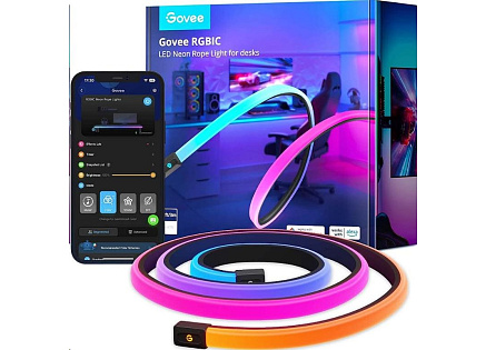 Govee Neon RGBIC LED podsvícení pro stůl