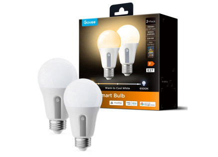 Govee Smart žárovka WW 9W-60W 800lm E27 2ks Long Life, Matter Govee Smart žárovka WW 9W-60W 800lm E27 2ks Long Life, Matter