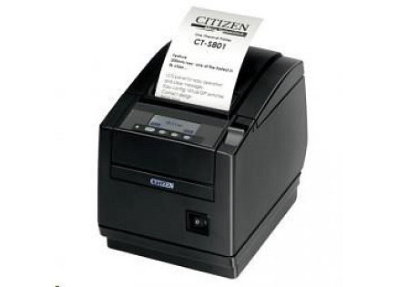 Citizen CT-S801II, 8 dots/mm (203 dpi), cutter, display, black