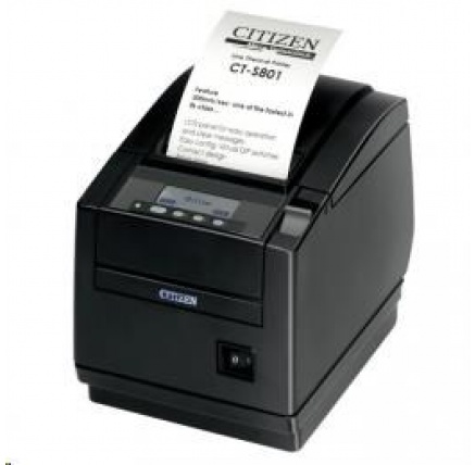Citizen CT-S801II, 8 dots/mm (203 dpi), cutter, display, black Citizen CT-S801II, 8 dots/mm (203 dpi), cutter, display, black