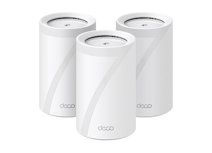 TP-Link Deco BE65(3-pack) WiFi7 Mesh(BE9300,2,4GHz/5GHz/6GHz,4x2,5GbELAN/WAN, 1xUSB3.0)