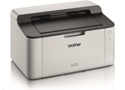 BROTHER tiskárna laserová mono HL-1110E - A4, 20ppm, 600x600, 1MB, GDI, USB 2.0, bílá BROTHER tiskárna laserová mono HL-1110E - A4, 20ppm, 600x600, 1MB, GDI, USB 2.0, bílá