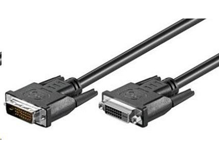 PREMIUMCORD DVI-D prodlužovací kabel,dual-link,DVI(24+1),MF, 2m