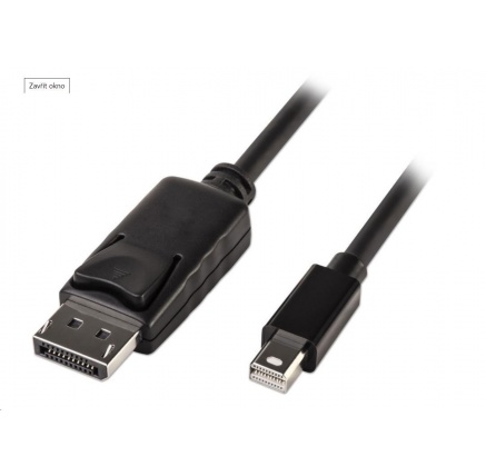 PREMIUMCORD Mini DisplayPort - DisplayPort V1.2 přípojný kabel M/M 1m PREMIUMCORD Mini DisplayPort - DisplayPort V1.2 přípojný kabel M/M 1m