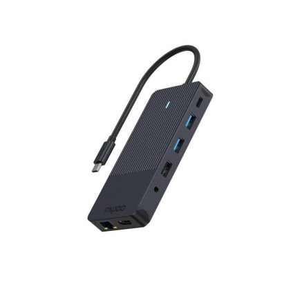 RAPOO adaptér UCM-2006, 12-in-1 USB-C Multiport Adapter RAPOO adaptér UCM-2006, 12-in-1 USB-C Multiport Adapter