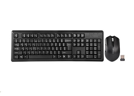 A4tech 4200N set bezdr. kláv. + bezdr. V-Track optická myš,CZ/US, USB