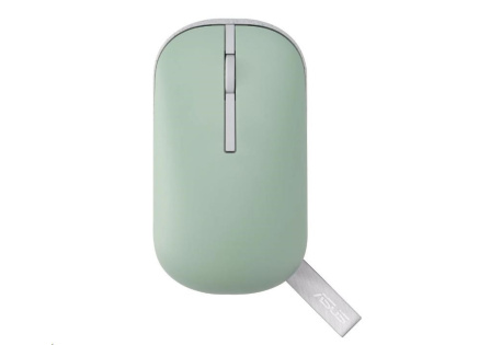 ASUS MD100 Optická bezdrátová myš, zelená