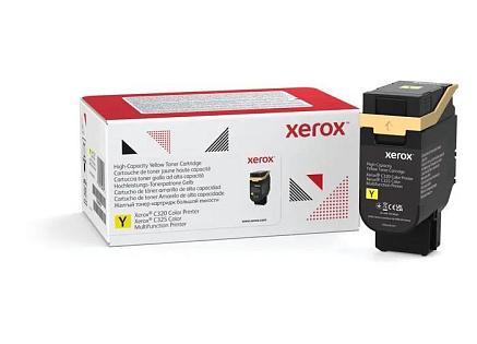 Xerox Yellow High Capacity Toner Cartridge pro C320/C325 (5500 stran)