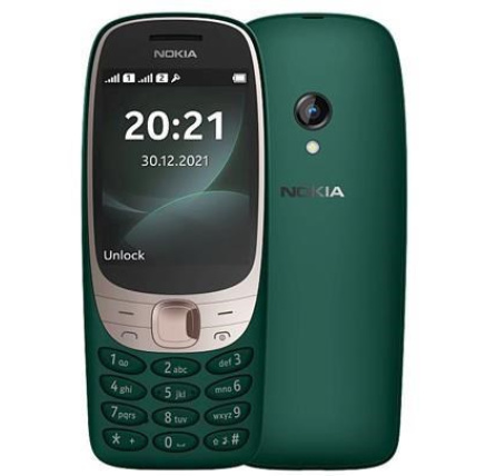 Nokia 6310 (2021), Dual SIM, zelená