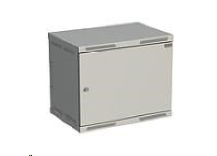 Solarix rozvaděč nástěnný SENSA 9U 400mm, dveře plech, RAL 7035 SENSA-9U-64-21-G Solarix rozvaděč nástěnný SENSA 9U 400mm, dveře plech, RAL 7035 SENSA-9U-64-21-G