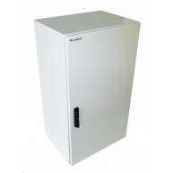 XtendLan 19" venkovní vodotěsný rozvaděč 22U 600x600, krytí IP55, nosnost 65kg, 3-bodový zámek, šedý