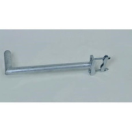 Držák antény na stožár, žárový zinek, délka 50cm