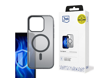 3mk ochranný kryt Frosty MagCase Black pro Apple iPhone 15 Pro Max