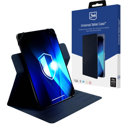 3mk ochranné pouzdro Universal Tablet Case pro tablety 9-11", Dark Blue 3mk ochranné pouzdro Universal Tablet Case pro tablety 9-11", Dark Blue