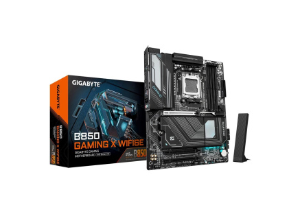 GIGABYTE MB Sc AM5 B850 GAMING X WIFI6E, AMD B850, 4xDDR5, 1xDP, 1xHDMI, WiFi, ATX