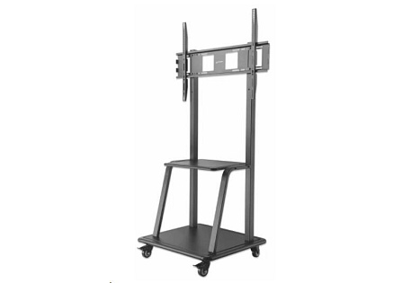 Manhattan univerzální TV vozík, Universal Heavy Duty TV Cart, 37" až 100" TV, černá Manhattan univerzální TV vozík, Universal Heavy Duty TV Cart, 37" až 100" TV, černá