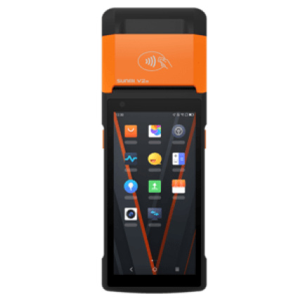 SUNMI V2s GO (No charging pins), 14 cm (5.5''), GPS, USB-C, BT (BLE), Wi-Fi, 4G, Android SUNMI V2s GO (No charging pins), 14 cm (5.5''), GPS, USB-C, BT (BLE), Wi-Fi, 4G, Android