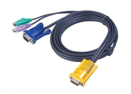 ATEN KVM sdružený kabel k CS-12xx, CS-231 PS/2, 6m