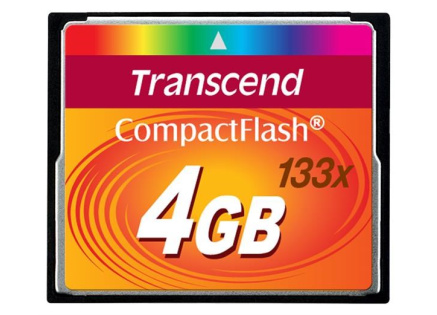TRANSCEND Compact Flash 4GB (133x) TRANSCEND Compact Flash 4GB (133x)