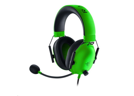 RAZER sluchátka Blackshark V2 X, drátové, zelená RAZER sluchátka Blackshark V2 X, drátové, zelená