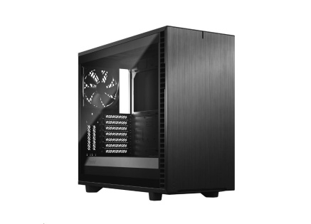 FRACTAL DESIGN skříň Define 7 Light Tempered Glass Midi Tower, černá, bez zdroje
