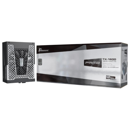 SEASONIC zdroj 1600W PRIME TX 1600, 135mm, Plně modulární, 80+ Titanium, ATX 3.0