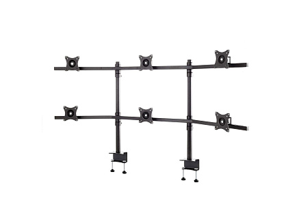 Stolní držák na 6 monitorů Edbak SV17