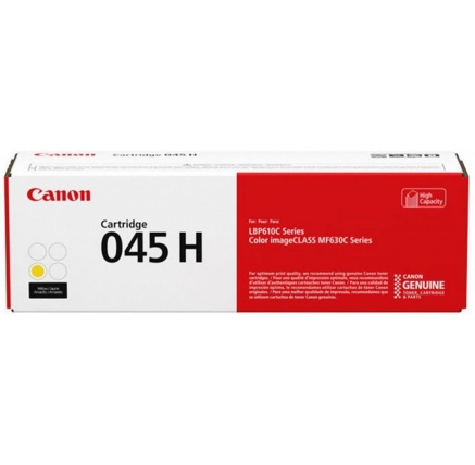 Canon TONER CRG-045H Y žlutá pro i-SENSYS LBP611Cn, LBP613Cdw, MF631Cn, MF633Cdw, MF635Cx (2200 str.) Canon TONER CRG-045H Y žlutá pro i-SENSYS LBP611Cn, LBP613Cdw, MF631Cn, MF633Cdw, MF635Cx (2200 str.)