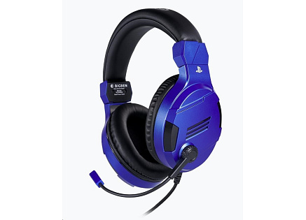 Bigben herní sluchátka s mikrofonem - modré