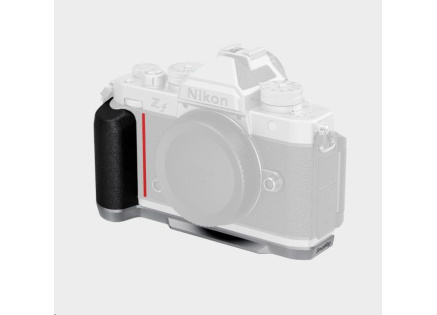 SmallRig 5706 L-Shaped Mount Plate with Silicone Handle for Nikon Z f Silver