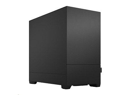 FRACTAL DESIGN skříň Pop Mini Silent Black Solid, 2x USB 3.0, bez zdroje, mATX