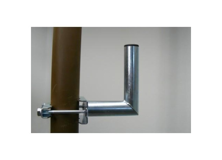 Držák antény na stožár, galvanický zinek, délka 15cm