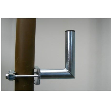 Držák antény na stožár, galvanický zinek, délka 15cm