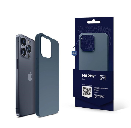 3mk ochranný kryt HARDY Silicone MagCase pro Apple iPhone 15 Pro, Royal Blue 3mk ochranný kryt HARDY Silicone MagCase pro Apple iPhone 15 Pro, Royal Blue