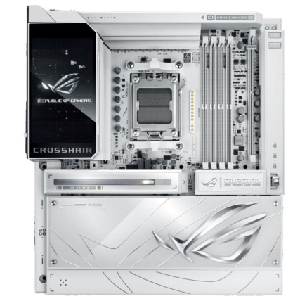 ASUS MB Sc AM5 ROG CROSSHAIR X870E GLACIAL, AMD X870E, 2xDDR5, WiFi, 2xUSB4, E-ATX ASUS MB Sc AM5 ROG CROSSHAIR X870E GLACIAL, AMD X870E, 2xDDR5, WiFi, 2xUSB4, E-ATX