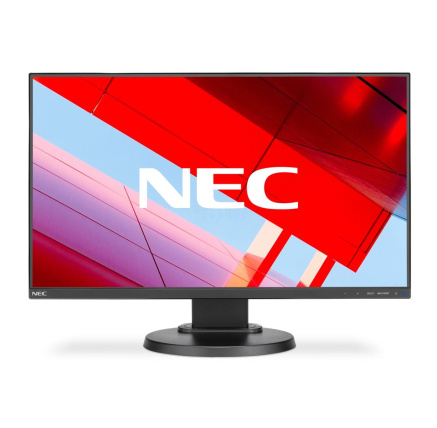NEC MT 24" MultiSync E242N, IPS TFT, 1920x1080, 250nit, 1000:1, 6ms, DP, HDMI, USB, VGA, Repro, Pivot, Černý