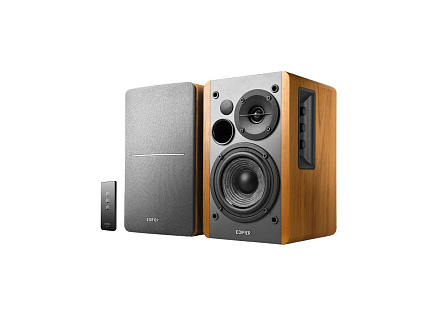 EDIFIER reproduktory R1280T, Aktivní, 42W, WiiM Mini Smart Wi-Fi Audio Streamer, hnědá EDIFIER reproduktory R1280T, Aktivní, 42W, WiiM Mini Smart Wi-Fi Audio Streamer, hnědá