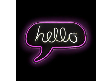 2Kids Toys LED NEON LIGHT lampička hello