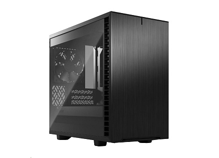 FRACTAL DESIGN skříň Define 7 Nano Black TG Light Tint, USB 3.1 Type-C, 2x USB 3.0, bez zdroje, mATX