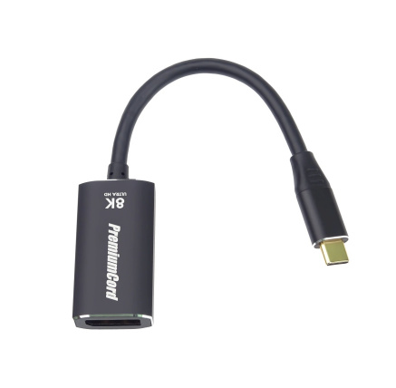 PREMIUMCORD Adaptér USB-C na DisplayPort DP1.4 8K@60Hz a 4k@120Hz PREMIUMCORD Adaptér USB-C na DisplayPort DP1.4 8K@60Hz a 4k@120Hz