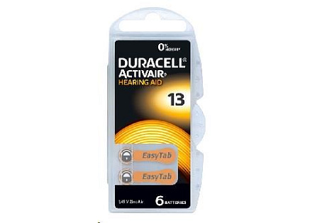 Duracell DA 13 P6 Easy Tab 6pack Duracell DA 13 P6 Easy Tab 6pack