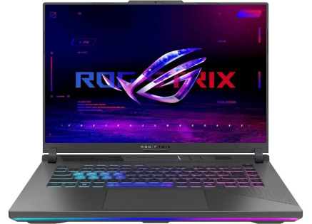 ASUS NTB ROG Strix G16 (G614PM-S5018), Ryzen 9 8940HX, 16" 2560 x 1600, 32GB, 1TB SSD, RTX 5060, No OS, Gray ASUS NTB ROG Strix G16 (G614PM-S5018), Ryzen 9 8940HX, 16" 2560 x 1600, 32GB, 1TB SSD, RTX 5060, No OS, Gray