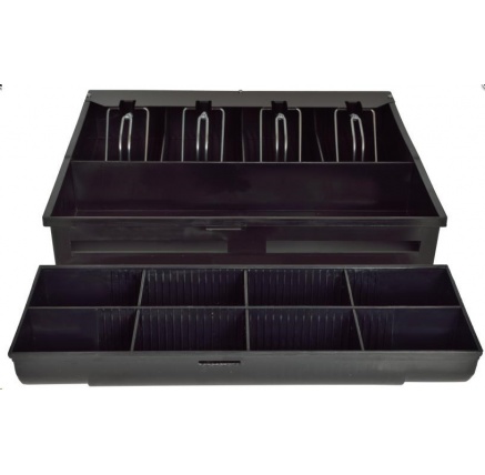 Virtuos náhradní plastový pořadač na peníze 4/8 pro zásuvku S-410 Virtuos náhradní plastový pořadač na peníze 4/8 pro zásuvku S-410