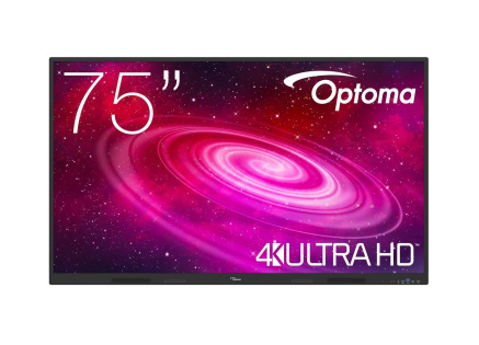 Optoma 1751RK IFPD 75" - interaktivní dotykový, 4K UHD, multidotyk 40prstu, Android 14,  8GB RAM / 64GB ROM