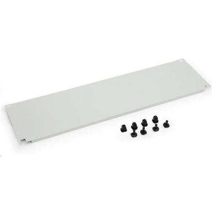 TRITON 19" záslepka, 2U, plastový zámek s logem Tritón, šedá TRITON 19" záslepka, 2U, plastový zámek s logem Tritón, šedá