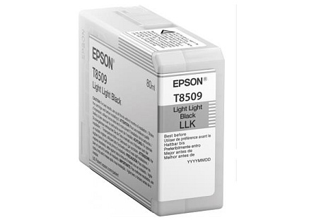 EPSON ink čer ULTRACHROME HD "Kosatka" - Light Light Black - T850900 (80 ml)