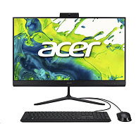 ACER PC AiO Aspire C24-2G_UUBR57430U_65W,R5 7430U,23.8"FHD,8GB,512GB SSD,UHD,W11H,Black