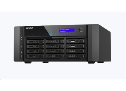 QNAP TS-h1277AFX-R7-32G (8C/AMDRyzen79000/5,5GHz/32GBRAM/12xSATA/2x2,5GbE/2x10GbE/3xUSB3.2/3xPCIe/1xHDMI)