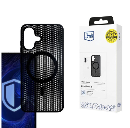 3mk ochranný kryt Cooling Magcase pro Apple iPhone 16 3mk ochranný kryt Cooling Magcase pro Apple iPhone 16